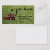 Tuin- en moedwerk/landschapsverzorging visitekaartje (Voorkant / Achterkant)