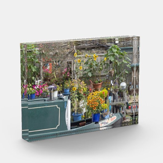 Tuin en smalle boot fotoblokken (Links)