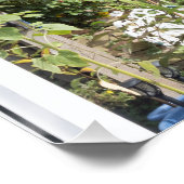 Tuin en smalle boot perfect poster (Hoek)