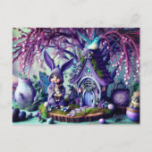 Tuin fee briefkaart (Voorkant)