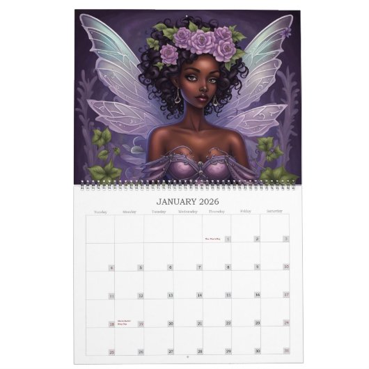 Tuin feeën door Ivy en Bat Art Kalender (Jan 2026)