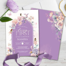 Tuin feeën kleine fee eerste verjaardag