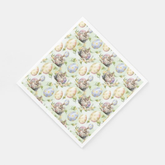 Tuin Feest Konijnenfeest Servet (Hoek)