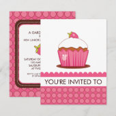 Tuin Feest of Sociale Luncheon Uitnodigingen (Voorkant / Achterkant)