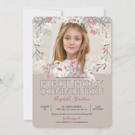  tuin Foto eerste Heilige Communie Kaart