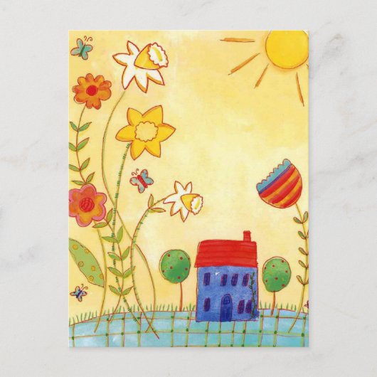 tuin galore briefkaart (Voorkant)