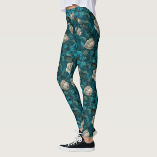 Tuin Gardenia's Charme Cadeau-ideeën voor Vrouwen Leggings