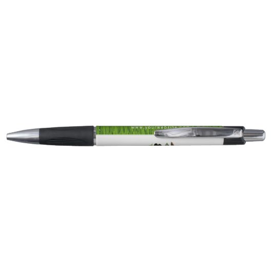 Tuin Gazon Care Landscaping verlaat Business Logo Pen (Achterkant)
