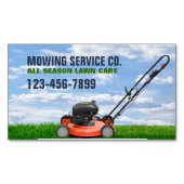 Tuin gazon zorg landschap landschapsarchitectuur g magnetisch visitekaartje (Voorkant)