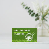 Tuin gazon zorg landschap landschapsarchitectuur g visitekaartje (Staand voorkant)