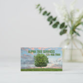 Tuin gazon zorg landschapsarchitectuur boom trimmi visitekaartje (Staand voorkant)