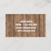 Tuin gazon zorg landschapsarchitectuur boomboomver visitekaartje (Achterkant)