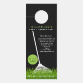 Tuin gazon zorg landschapsarchitectuur moderne gra deurhanger (Voorkant)