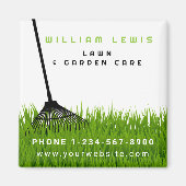 Tuin gazon zorg landschapsarchitectuur moderne gra magneet (Voorkant)