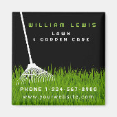 Tuin gazon zorg landschapsarchitectuur moderne gra magneet (Voorkant)