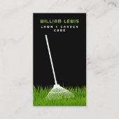 Tuin gazon zorg landschapsarchitectuur moderne gra visitekaartje (Voorkant)