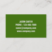 Tuin gazon zorg maaien tuinarchitect landschapsarc visitekaartje (Achterkant)