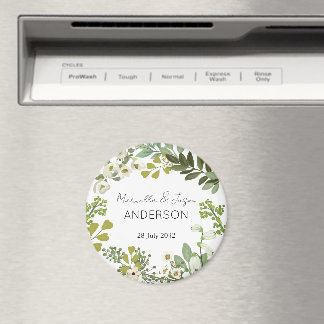 Tuin gebladerte groen krans bruiloft partij magneet