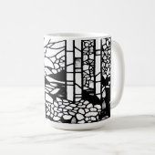 Tuin Gebrandschilderd Glas Koffiemok (Voorkant rechts)