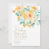  tuin geel groen bloemenzoet 16 kaart (Voorkant)