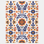 Tuin-geïnspireerde Delight 60x80 Fleece Deken (Voorkant)