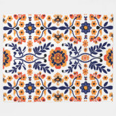 Tuin-geïnspireerde Delight 60x80 Fleece Deken (Voorkant (Horizontaal))