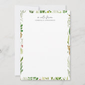 Tuin Gepersonaliseerd Notitiekaartje (Voorkant)