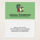 Tuin gereedschap visitekaartje (Voorkant /achterkant)