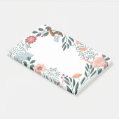 Tuin gereedschap & Wilde Bloemen Border Post-it® Notes (Schuin)