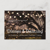 Tuin Glans Ontvangstkaart Informatiekaartje (Voorkant)