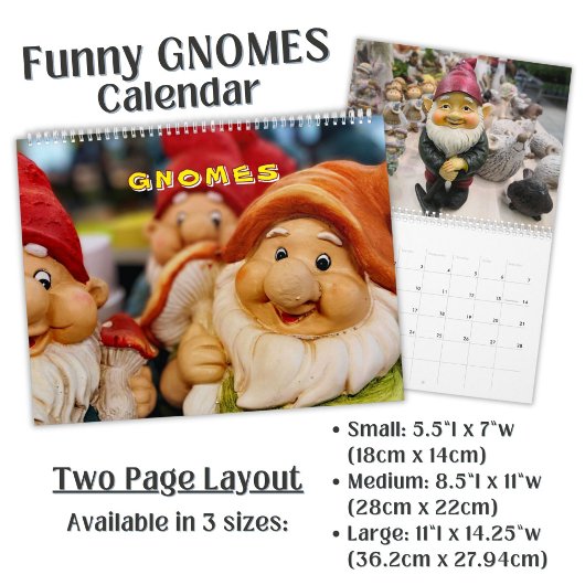 Tuin Gnome Leuke Foto - Kalender