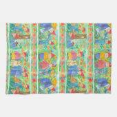 Tuin Gnome Pixie Speel Schildpad Theedoek (Horizontaal)