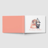 Tuin Gnome Sinaasappel Rustiek Woodland Wedding Gastenboek (Volledig)
