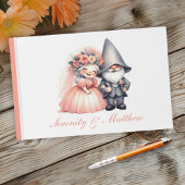 Tuin Gnome Sinaasappel Rustiek Woodland Wedding Gastenboek