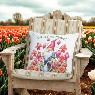 Tuin Gnome Waters De Bloemen Buitenkussen