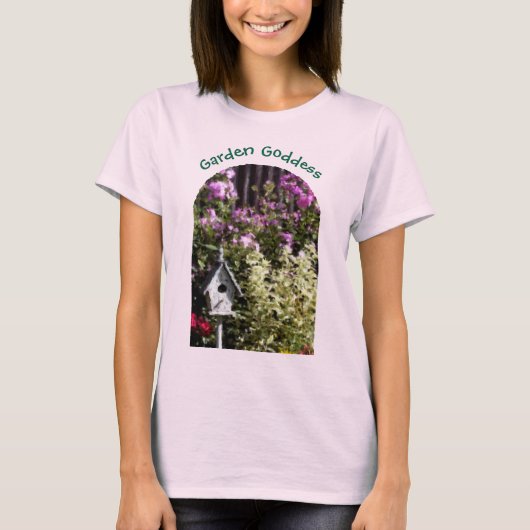Tuin Godin Schattig T-shirt (Voorkant)