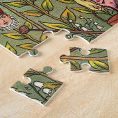 Tuin Groei Bloem Vrouw Kunst Antiek Legpuzzel (Zijkant)