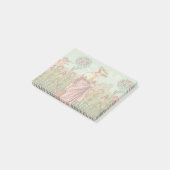 Tuin Groei Bloem Vrouw Kunst Antiek Post-it® Notes (Schuin)