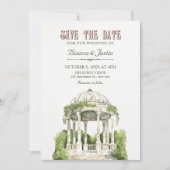 Tuin groen save the date (Voorkant)