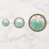 Tuin Groene Vlinder Confetti (Achterkanten)