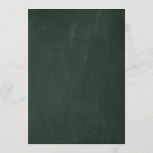 Tuin Groenen Bruids Douche Uitnodiging Groen (Achterkant)