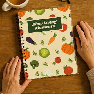 Tuin Groenten Notitieboek – Zonneschijn &