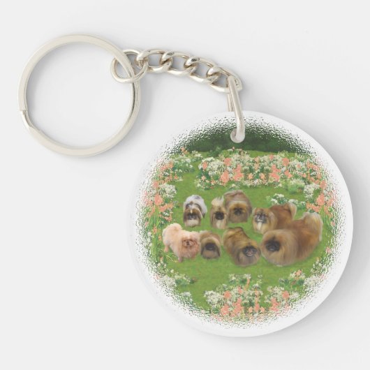 Tuin Groep Sleutelhanger (Voorkant)