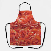 Tuin Grote Bloem Foto Bloemen Sinaasappel Rozen Schort (Voorkant)