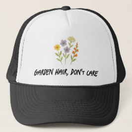 Tuin haar, maakt niet uit trucker pet