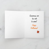 Tuin Halloween vogelverschrikker Kaart (Binnen)