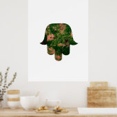 Tuin Hamsa Ballon Schilderstudio Kunst Poster (Keuken)