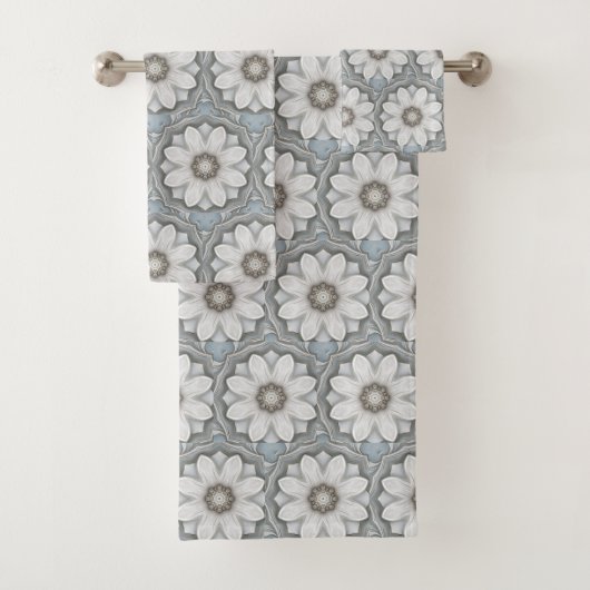 Tuin handdoek met botanische afdruk (Insitu)