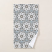 Tuin handdoek met botanische afdruk (Handdoek)