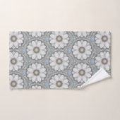 Tuin handdoek met botanische afdruk (Handdoek)
